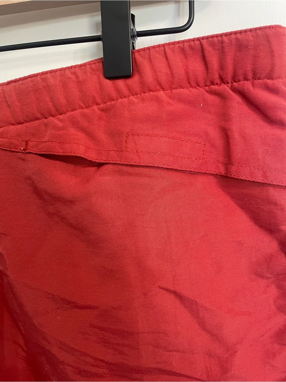 The North Face Men's Class V Belted Cargo Shorts Red Size L (Est) No Tag - Picture 3 of 11